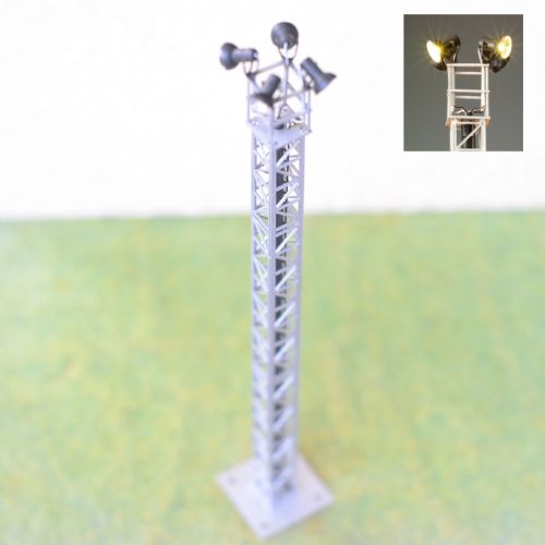 Metal Tower Mast with 4 Spotlights